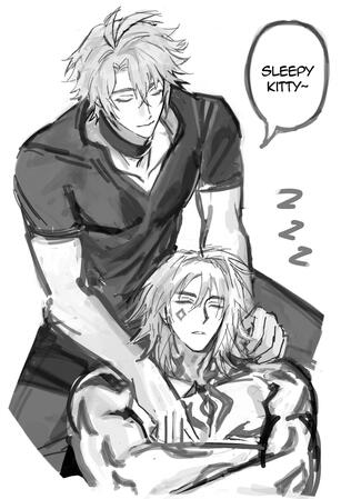 Sleepy Lion